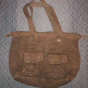 Brown canvas Thirty-One Bag